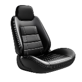 Tata Punch EV 2024 PU Leatherette Luxury Car Seat Cover - Black